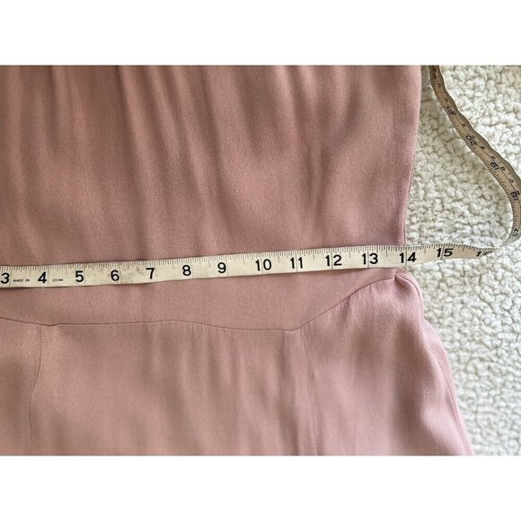 Reformation Verbena Maxi in Blush Pink Off Shoulder Full Length Dress Size 8 - Picture 10 of 11